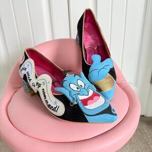 Irregular Choice x Disney Aladdin Genie Flats LIKE NEW